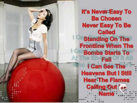 Katy Perry - Who Am I Living For Lyrics