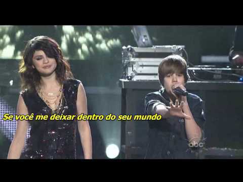 Justin Bieber & Selena Gomez - One Less Lonely Girl (Ao Vivo + Legenda) HD
