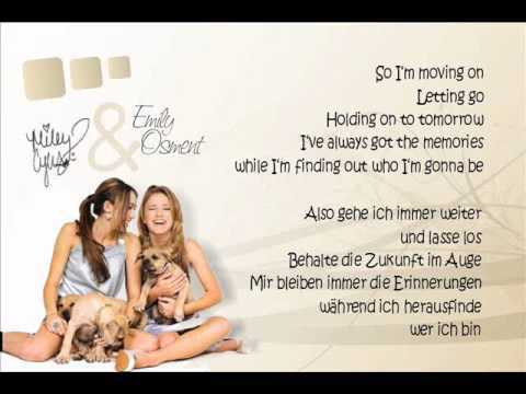 Miley Cyrus & Emily Osment | Wherever I Go | Lyrics+deutsche ?bersetzung