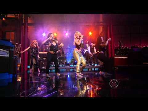 Shakira Loca en vivo (live) Late.Show With David Letterman HD